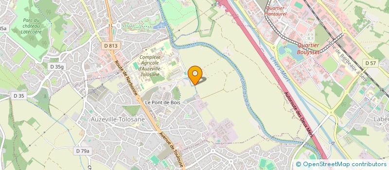 localisation de l'entreprise SARL LA HUSSONIERE  AUZEVILLE-TOLOSANE