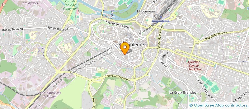 localisation de l'entreprise SARL LA JAVAME à ANGOULEME