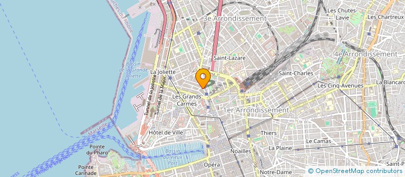 localisation de l'entreprise SARL LA JOIE à MARSEILLE