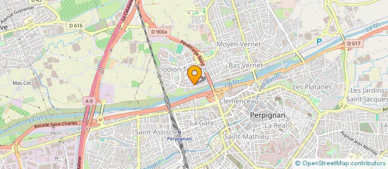 localisation de l'entreprise SARL - LA KASBA à PERPIGNAN