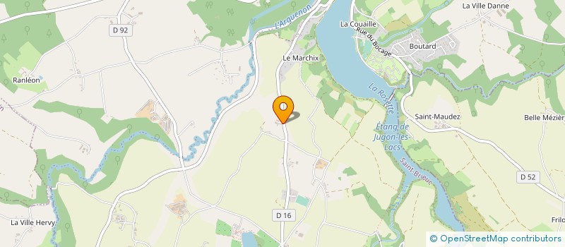 localisation de l'entreprise SARL LA LANDE à JUGON-LES-LACS