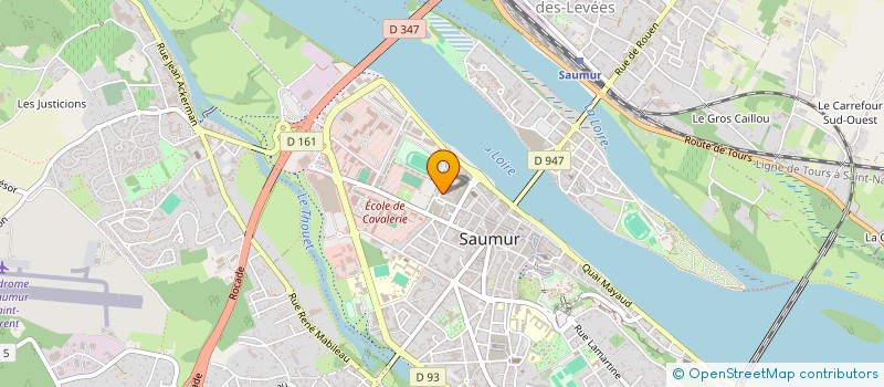 localisation de l'entreprise SARL LA LICORNE à SAUMUR