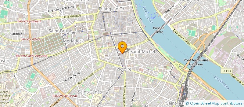 localisation de l'entreprise SARL LA LIESSE à BORDEAUX