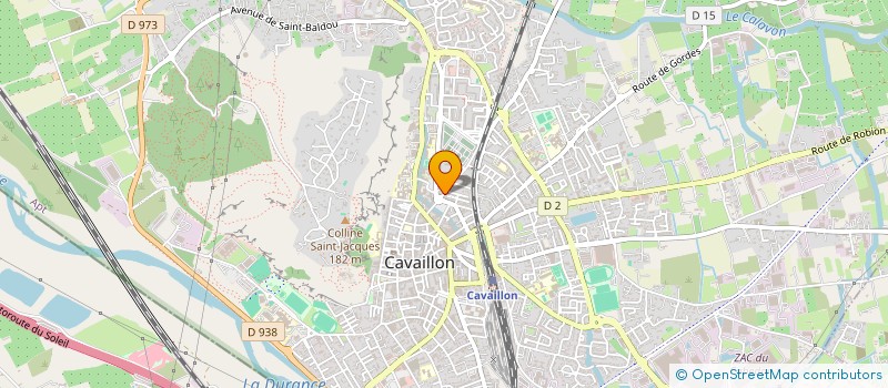 localisation de l'entreprise SARL LA LISE  CAVAILLON