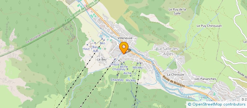 localisation de l'entreprise SARL LA LOUVIERE à LA SALLE-LES-ALPES