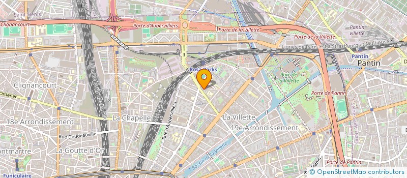 localisation de l'entreprise SARL LA LUCARNE DES ECRIVAINS  PARIS