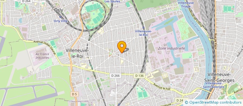 localisation de l'entreprise SARL LA MAIN VERTE à VILLENEUVE-LE-ROI