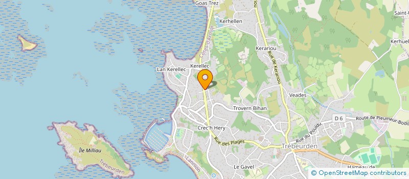 localisation de l'entreprise SARL LA MAISON  SAINT-QUAY-PERROS