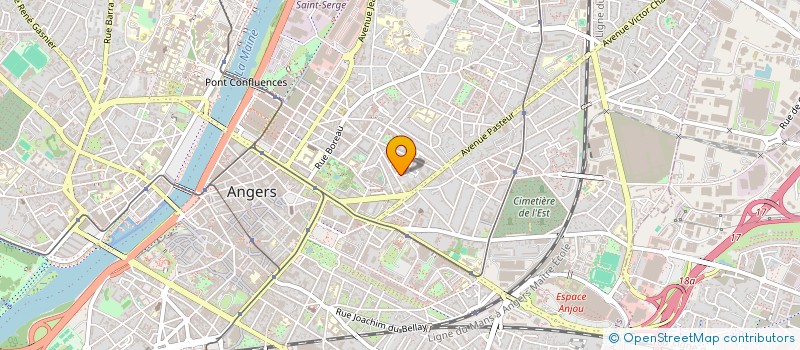 localisation de l'entreprise SARL LA MAISON D ANICK à ANGERS