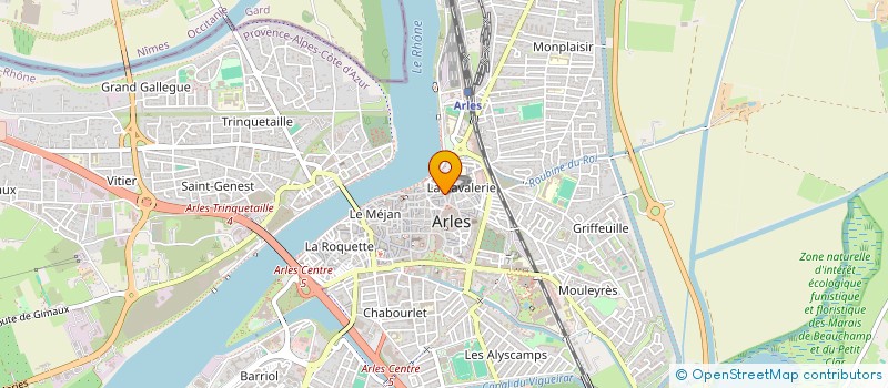 localisation de l'entreprise SARL LA MAISON D'ARLES  ARLES