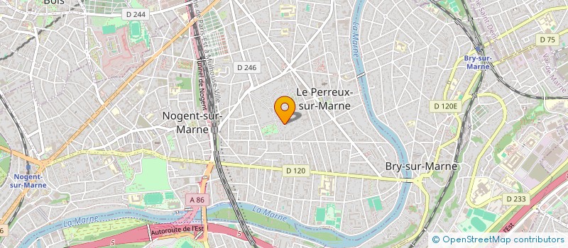 localisation de l'entreprise SARL LA MAISON DE CREPE INTERNATIONALE à LE PERREUX-SUR-MARNE