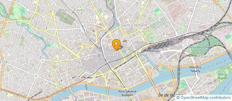 localisation de l'entreprise SARL LA MAISON DE LA LAINE à NANTES