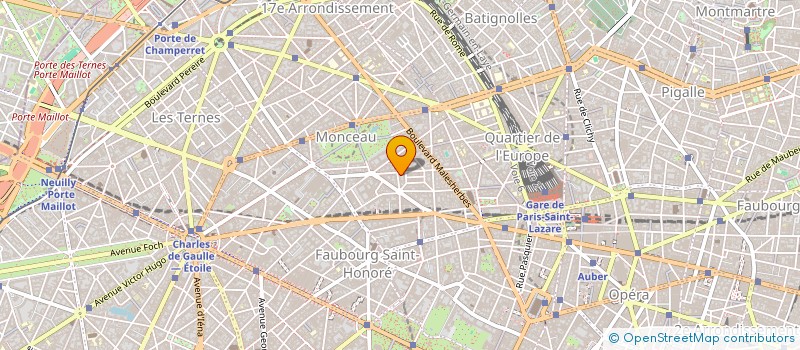 localisation de l'entreprise SARL LA MAISON DE PLAGE  PARIS