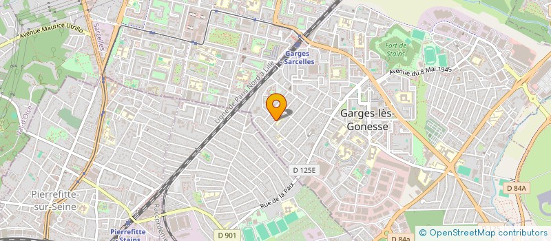 localisation de l'entreprise SARL LA MAISON DES PAINS à GARGES-LES-GONESSE