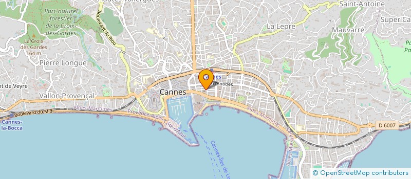 localisation de l'entreprise SARL LA MAISON DU CAVIAR à CANNES