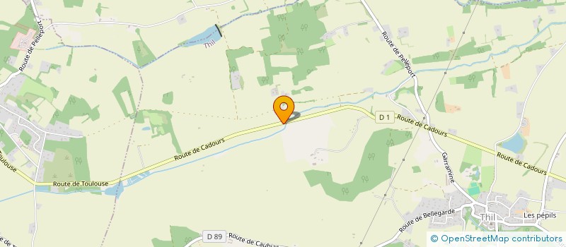 localisation de l'entreprise SARL LA MAISON DU LAC  THIL