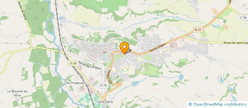 localisation de l'entreprise SARL LA MAISON DU MELON  TERRAUBE