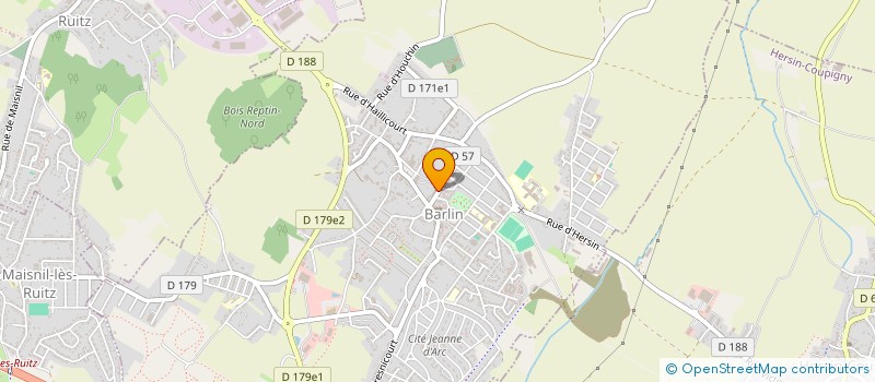 localisation de l'entreprise SARL LA MAREE à BARLIN