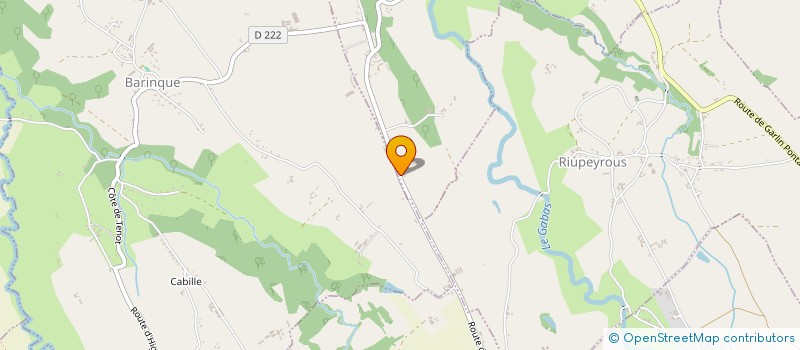 localisation de l'entreprise SARL LA MARGAILLE  ESCOUBES