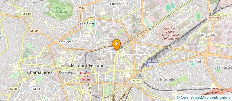localisation de l'entreprise SARL LA MARIANE à CLERMONT-FERRAND