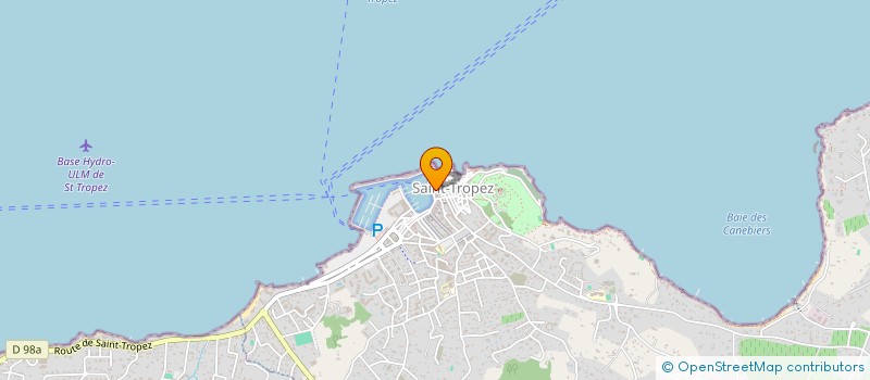 localisation de l'entreprise SARL LA MARINE à SAINT-TROPEZ
