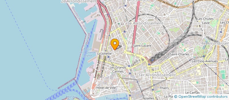 localisation de l'entreprise SARL LA MARJORIE à MARSEILLE