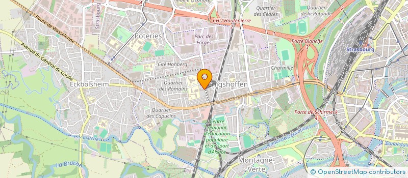 localisation de l'entreprise SARL LA MARMITE à STRASBOURG
