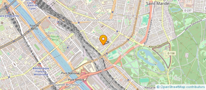 localisation de l'entreprise SARL LA MAUGARNIE  PARIS