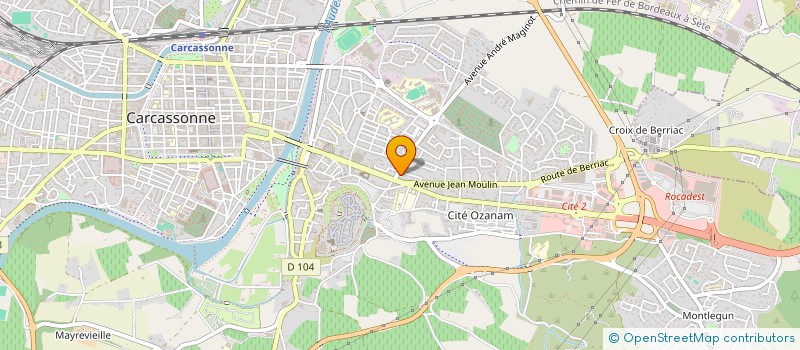 localisation de l'entreprise SARL LA MEDINA à CARCASSONNE