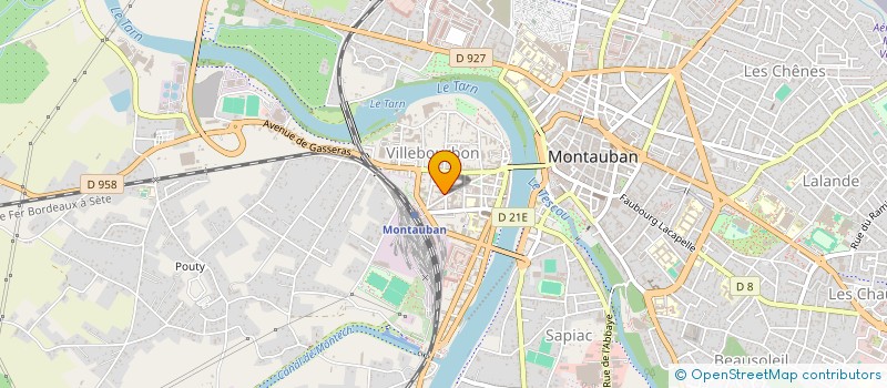 localisation de l'entreprise SARL LA MEDITERRANEE à MONTAUBAN