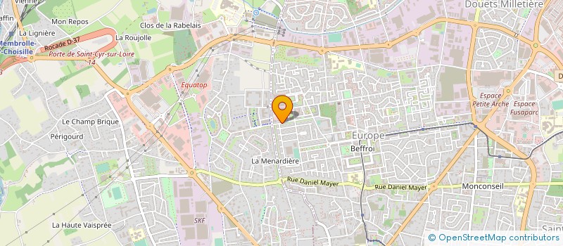 localisation de l'entreprise SARL LA MENARDIERE  TOURS