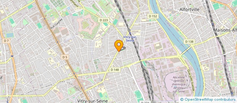 localisation de l'entreprise SARL LA MER AFRICAINE à VITRY-SUR-SEINE
