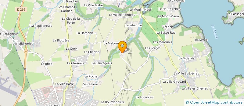 localisation de l'entreprise SARL LA METAIRIE DU DICK  PLEURTUIT