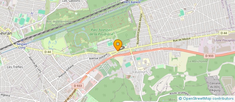 localisation de l'entreprise SARL LA MIE DU FOURNIL  VAUJOURS