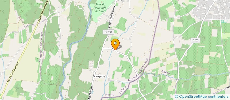 localisation de l'entreprise SARL LA MOUTIERE  COLONZELLE