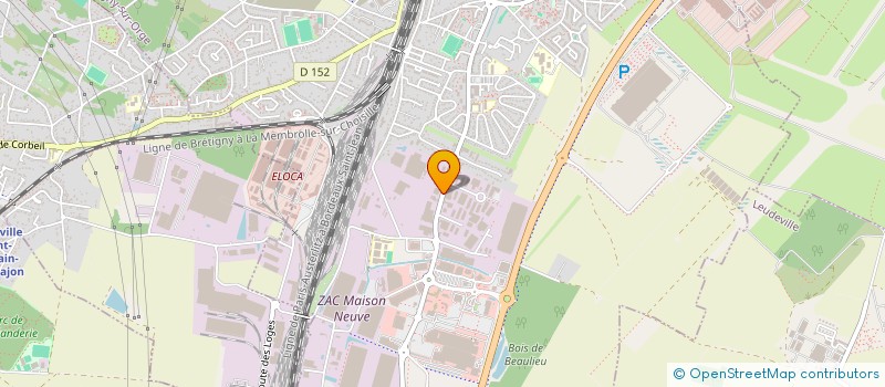 localisation de l'entreprise SARL LA NORVILLE AUTOMOBILE à BRETIGNY-SUR-ORGE