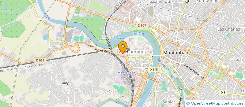 localisation de l'entreprise SARL LA PALISSE  MONTAUBAN