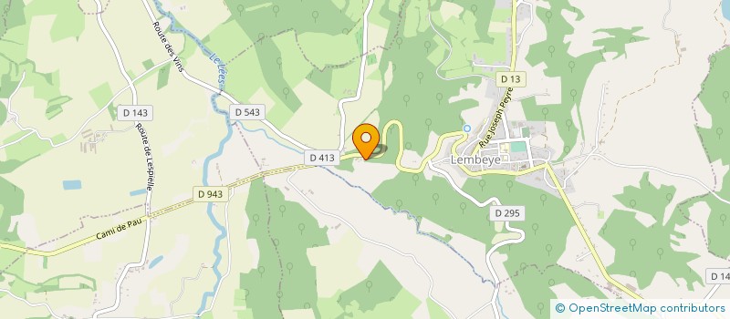 localisation de l'entreprise SARL LA PANETIERE DU VIC BILH à LEMBEYE