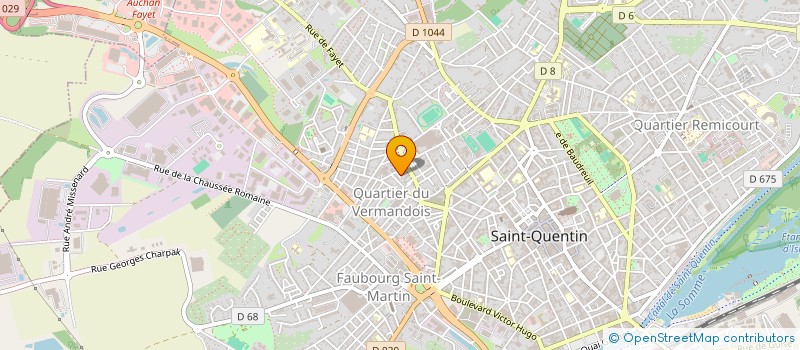 localisation de l'entreprise SARL LA PARISIENNE à SAINT-QUENTIN