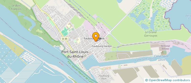 localisation de l'entreprise SARL LA PARTEGUE à PORT-SAINT-LOUIS