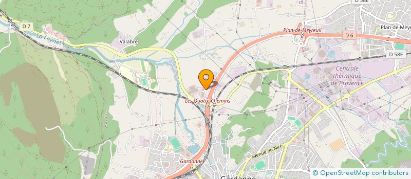 localisation de l'entreprise SARL LA PASTORALE  GARDANNE