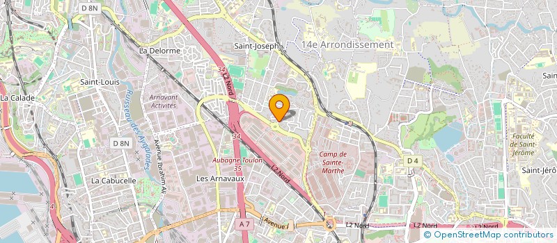 localisation de l'entreprise SARL LA PATERNELLE à MARSEILLE 14EME