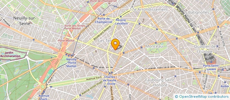 localisation de l'entreprise SARL LA PATISSERIE PAR VERONIQUE MAUCLERC  PARIS