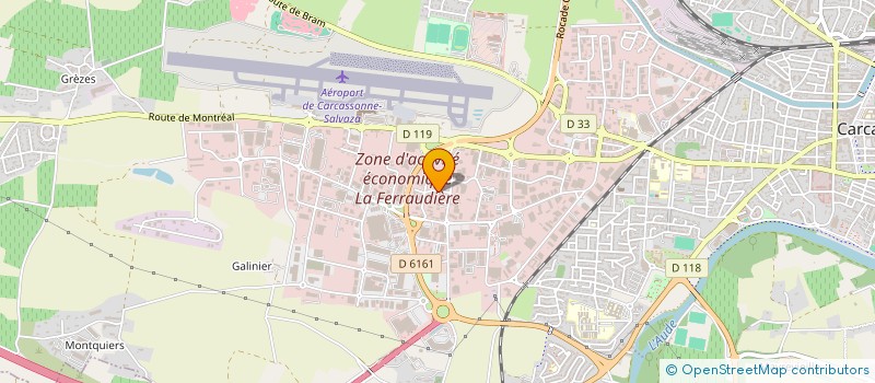 localisation de l'entreprise SARL LA PENOMBRE à CARCASSONNE