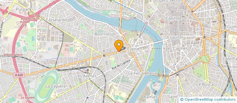 localisation de l'entreprise SARL LA PENSEE à TOULOUSE