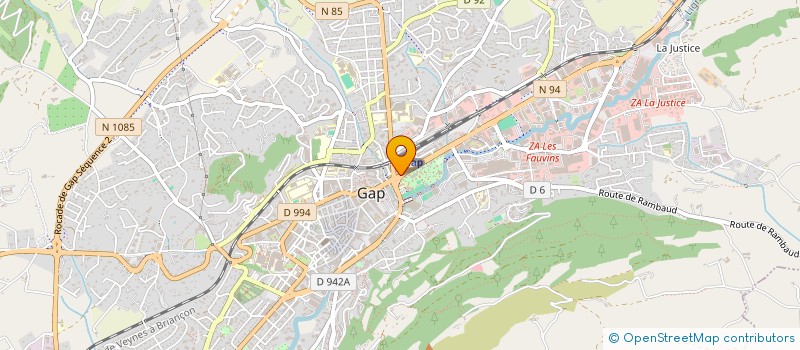 localisation de l'entreprise SARL LA PEPINIERE à GAP