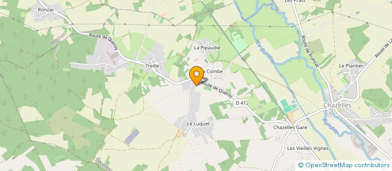 localisation de l'entreprise SARL LA PERGOLA à CHAZELLES