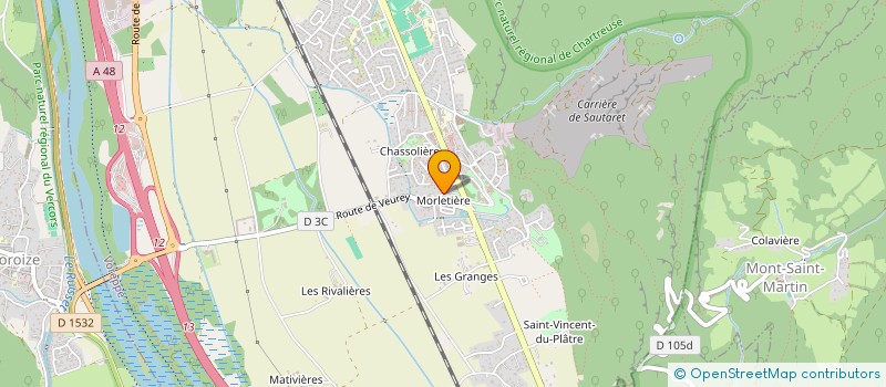 localisation de l'entreprise SARL LA PETITE AUBERGE HOTEL à VOREPPE