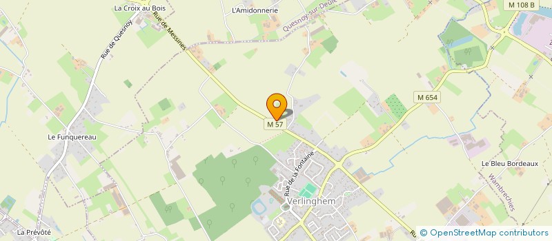 localisation de l'entreprise SARL LA PETITE CHAPELLE  VERLINGHEM