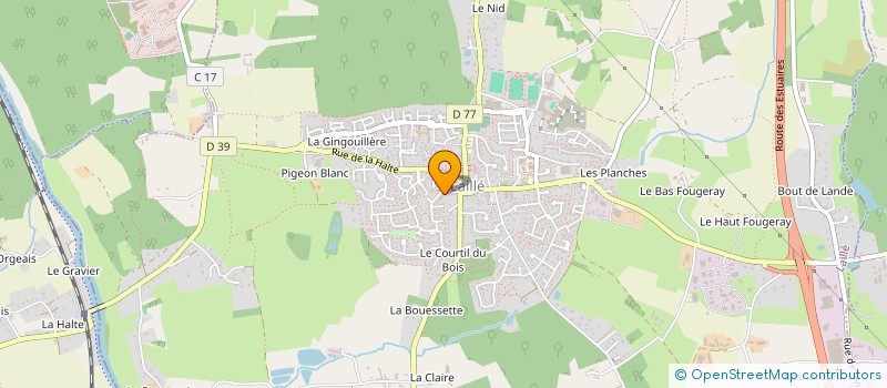 localisation de l'entreprise SARL LA PETITE CROUTE à LAILLE